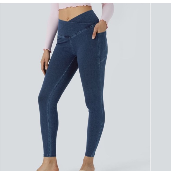 Halara denim legging lot (7 pairs) - Picture 7 of 8